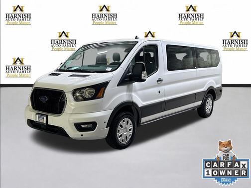 Oxford White 2024 Ford Transit-350 XLT