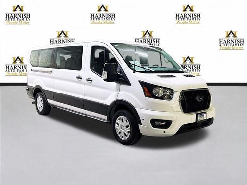 Oxford White 2024 Ford Transit-350 XLT