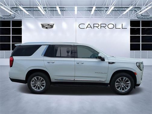 White Frost Tri-Coat 2021 GMC Yukon SLT