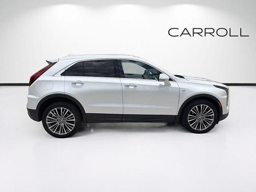 Crystal White Tri-Coat 2024 Cadillac XT4 Premium Luxury