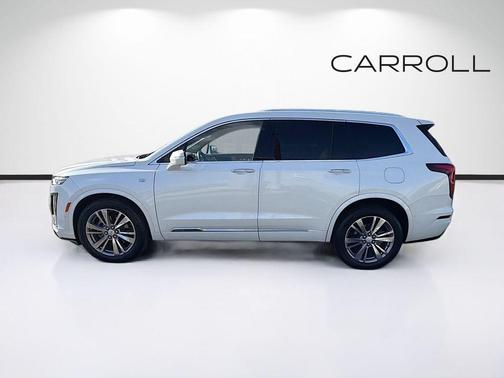 Crystal White Tri-Coat 2024 Cadillac XT6 Premium Luxury AWD