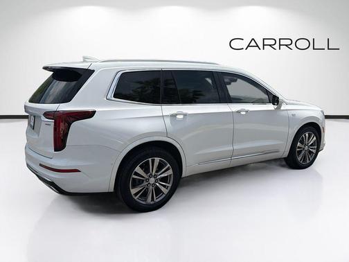 Crystal White Tri-Coat 2021 Cadillac XT6 Premium Luxury FWD