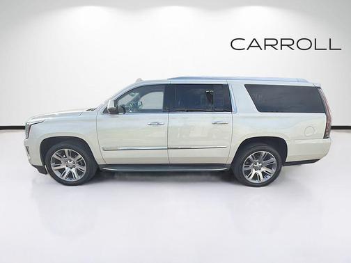 White Diamond Clearcoat 2015 Cadillac Escalade ESV Luxury