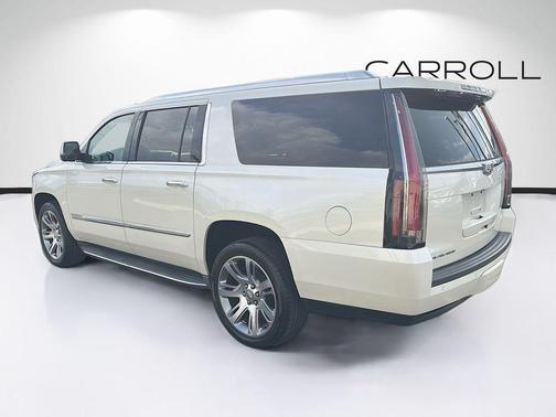 White Diamond Clearcoat 2015 Cadillac Escalade ESV Luxury