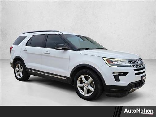 Oxford White 2019 Ford Explorer XLT