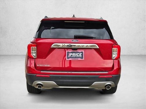 Rapid Red Metallic Tinted Clearcoat 2023 Ford Explorer Limited