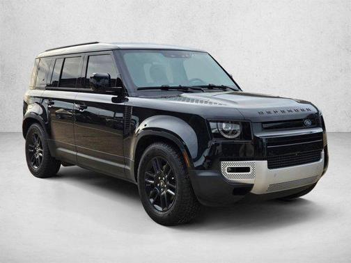 Santorini Black Metallic 2024 Land Rover Defender 110 P300
