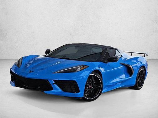 Rapid Blue 2024 Chevrolet Corvette Stingray w/1LT
