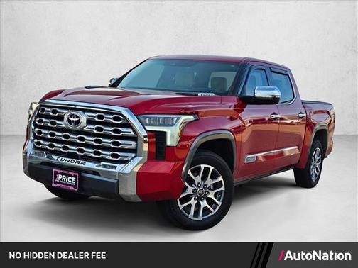 Supersonic Red 2024 Toyota Tundra Hybrid 1794 Edition