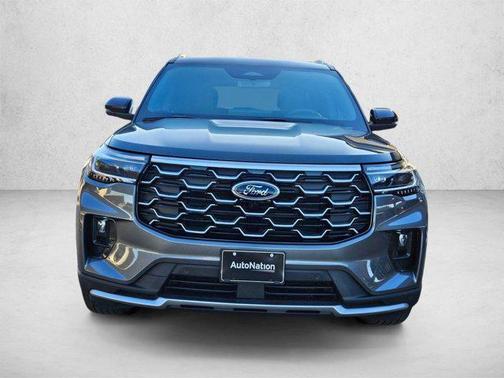 Carbonized Gray Metallic 2026 Ford Explorer Platinum
