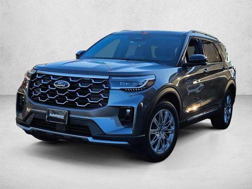 Carbonized Gray Metallic 2026 Ford Explorer Platinum