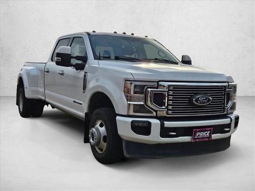Star White Metallic Tri-Coat 2022 Ford F-350 Limited