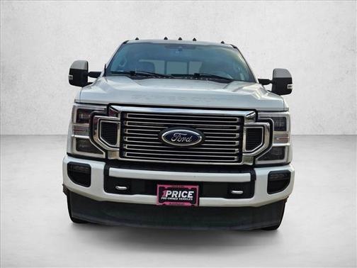 Star White Metallic Tri-Coat 2022 Ford F-350 Limited