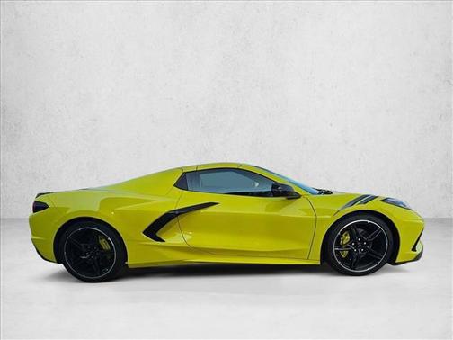 Accelerate Yellow Metallic 2023 Chevrolet Corvette Stingray w/1LT