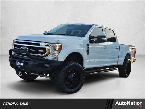 Star White Metallic Tri-Coat 2021 Ford F-250 Lariat