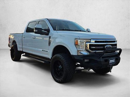 Star White Metallic Tri-Coat 2021 Ford F-250 Lariat