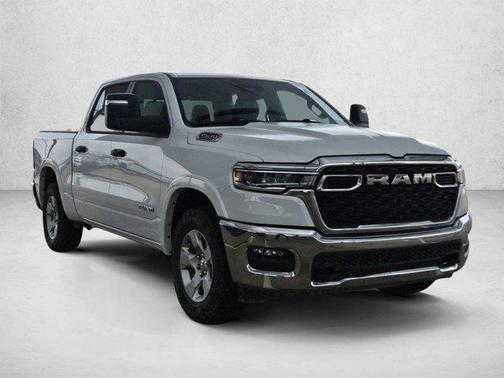 Bright White Clearcoat 2025 RAM 1500 Lone Star