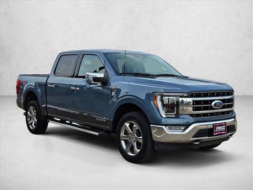 Azure Gray Metallic Tri-Coat 2023 Ford F-150 Lariat