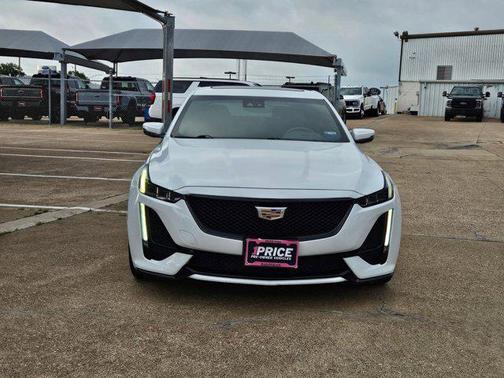 Summit White 2021 Cadillac CT5 Sport RWD