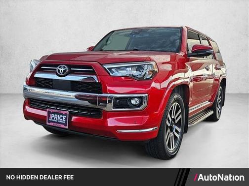 Barcelona Red Metallic 2021 Toyota 4Runner Limited