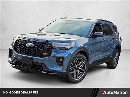 Vapor Blue Metallic 2026 Ford Explorer ST