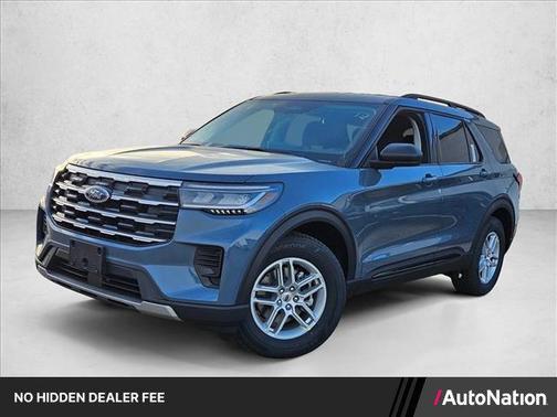 Vapor Blue Metallic 2026 Ford Explorer Active w/200A Pkg