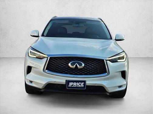 Majestic White 2021 INFINITI QX50 SENSORY AWD
