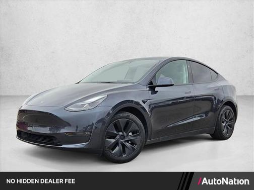 Stealth Grey 2025 Tesla Model Y Long Range Dual Motor All-Wheel Drive