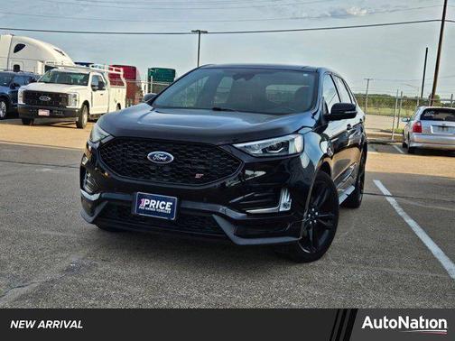 Agate Black Metallic 2019 Ford Edge ST