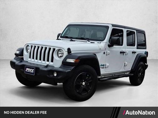 Bright White Clearcoat 2019 Jeep Wrangler Unlimited Sport