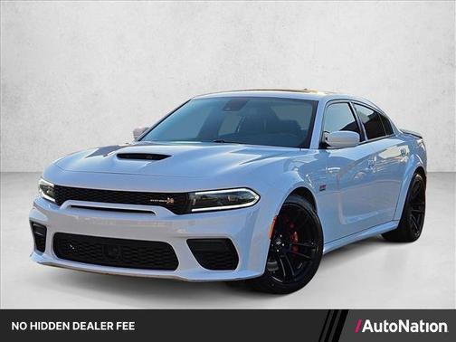 White Knuckle Clearcoat 2022 Dodge Charger Scat Pack