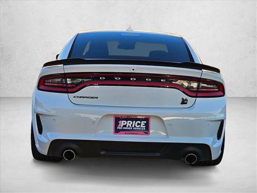 White Knuckle Clearcoat 2022 Dodge Charger Scat Pack