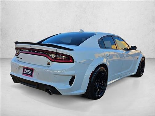 White Knuckle Clearcoat 2022 Dodge Charger Scat Pack