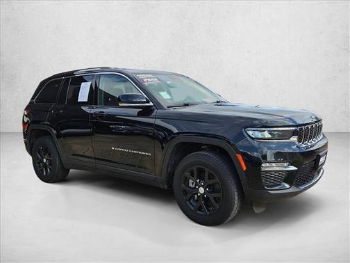 Diamond Black Crystal Pearlcoat 2023 Jeep Grand Cherokee Limited