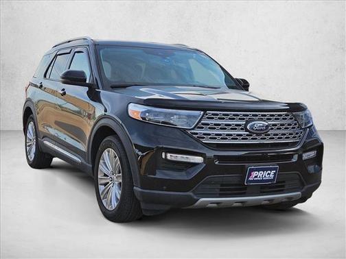 Agate Black Metallic 2023 Ford Explorer Limited