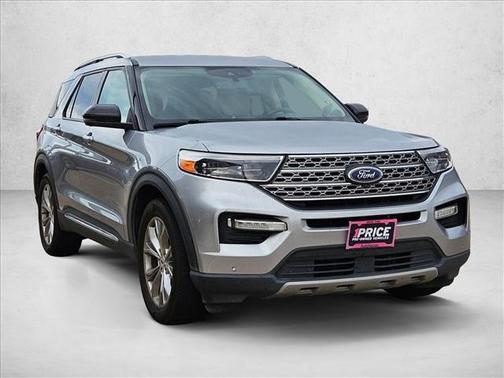 Iconic Silver Metallic 2021 Ford Explorer Limited