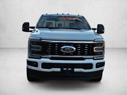 Star White Metallic Tri-Coat 2026 Ford F-350 Platinum