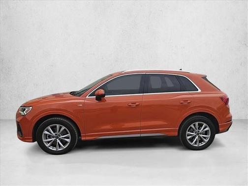Pulse Orange 2022 Audi Q3 45 S line Premium Plus