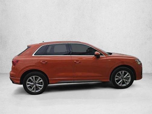 Pulse Orange 2022 Audi Q3 45 S line Premium Plus