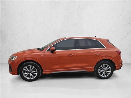 Pulse Orange 2022 Audi Q3 45 S line Premium Plus