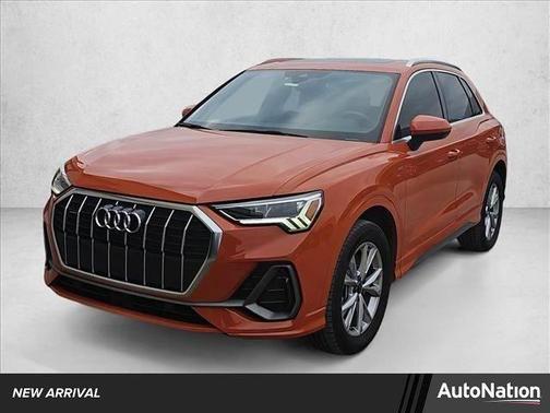 Pulse Orange 2022 Audi Q3 45 S line Premium Plus