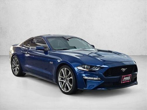 Atlas Blue Metallic 2023 Ford Mustang GT Premium