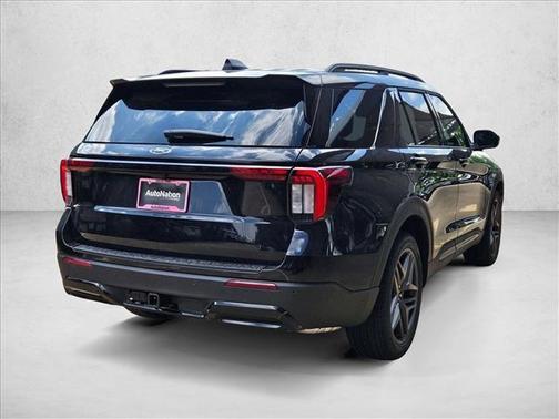 Agate Black Metallic 2026 Ford Explorer ST-Line