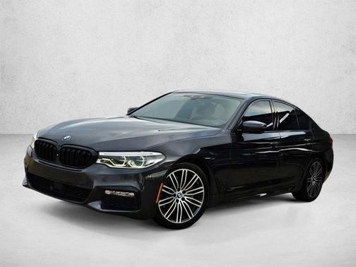 Dark Graphite Metallic 2017 BMW 540 xDrive