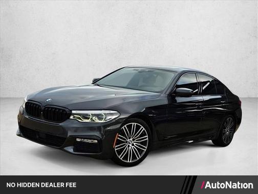 Dark Graphite Metallic 2017 BMW 540 xDrive