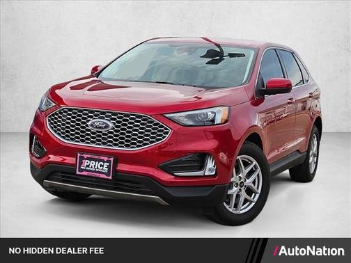 Rapid Red Metallic Tinted Clearcoat 2024 Ford Edge SEL