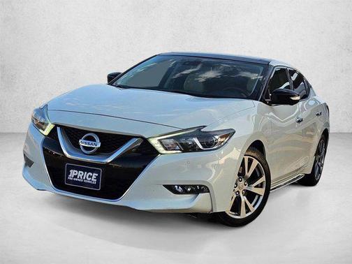 Pearl White 2016 Nissan Maxima 3.5 SV