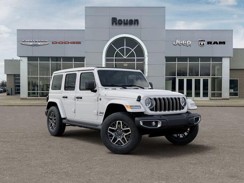 Bright White Clearcoat 2026 Jeep Wrangler Sahara
