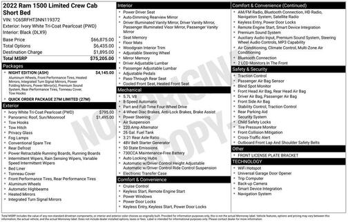 2022 RAM 1500 Limited