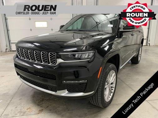 Diamond Black 2023 Jeep Grand Cherokee L Summit